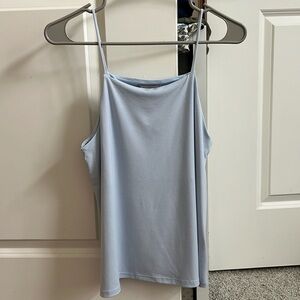 H&M baby blue top